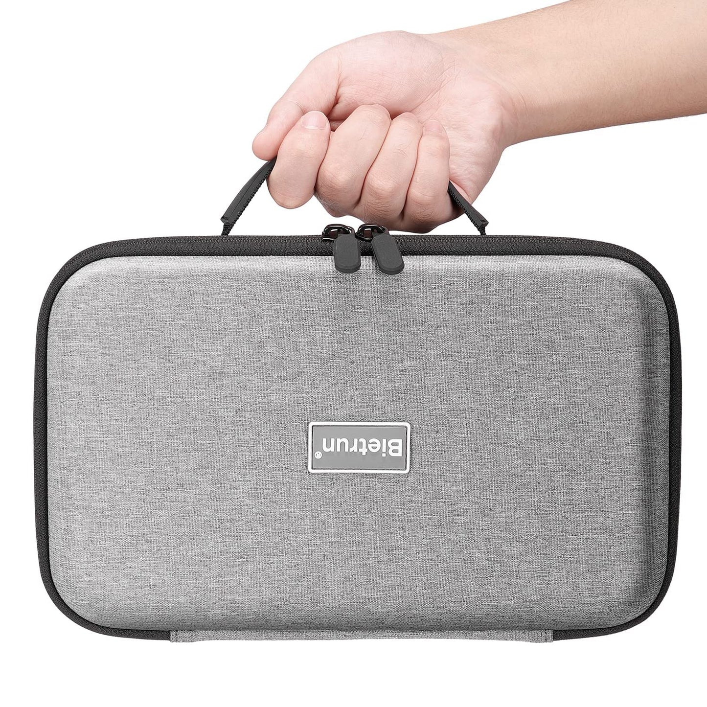 Estuche para micrófono inalámbrico para sistema de dos micrófonos inalámbricos JBL y micrófonos inalámbricos Bietrun WXM 02/WXM 04/WXM 19/WXM19A/WXM 21. Estuche exterior rígido de EVA para almacenamiento de micrófono portátil. Solo estuche.