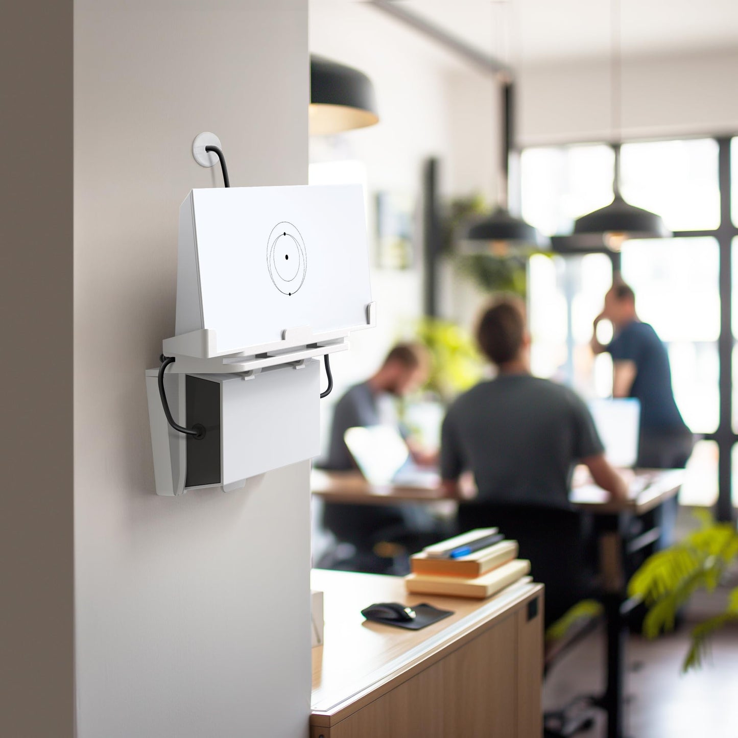 Starlink Gen 3 Router Mount 2 in 1, with Cable Caddy, Starlink Standard V3 Mesh Router and Star Link Gen 3 Power Supply Mounting Kit, Wall Holder Mesh Node Holder