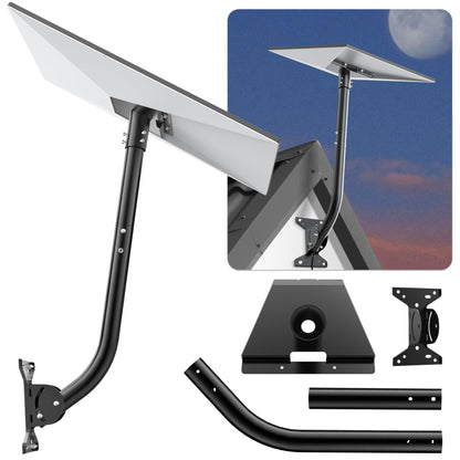 Gen 3 Starlink Mount, Include Starlink Gen 3 Pipe Adapter, Adjustable Starlink Gen 3 Mounting Kit for V3 Starlink Standard Dish, Zinc Alloy Starlink Gen 3 Mount