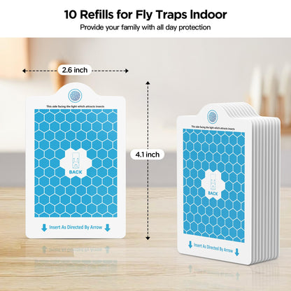 Fly Trap Refill Cartridges for BietrunPro MK88A, MK88B, 10 Pack