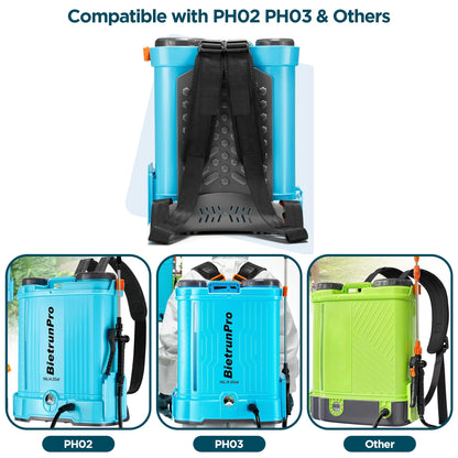 Backpack Sprayer Replacement Straps, Compatiable with PH02 PH03 & Others Battery Powered Backpack Sprayer 4 Gallon