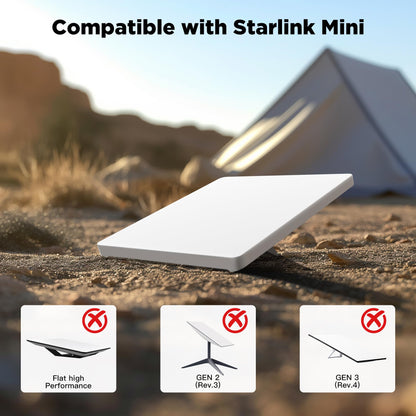 Starlink Mini Protective Case Silicone Cover, Liquid Silicone Case for Starlink Mini Satellite Dish, Waterproof Starlink Accessories Full Cover Shell with Anti-Scratch Protection