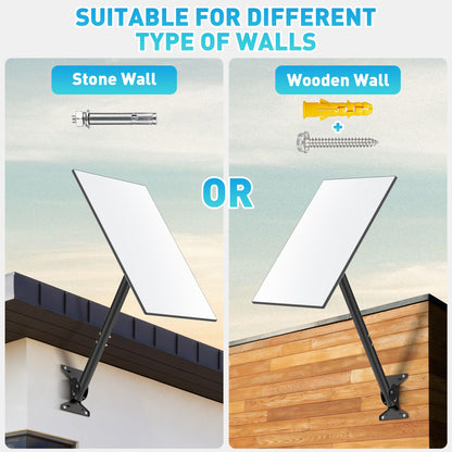 Gen 3 Starlink Mount, Include Starlink Gen 3 Pipe Adapter, Adjustable Starlink Gen 3 Mounting Kit for V3 Starlink Standard Dish, Zinc Alloy Starlink Gen 3 Mount