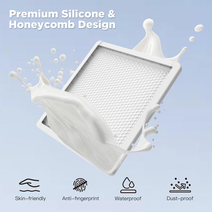 Starlink Mini Protective Case Silicone Cover, Liquid Silicone Case for Starlink Mini Satellite Dish, Waterproof Starlink Accessories Full Cover Shell with Anti-Scratch Protection