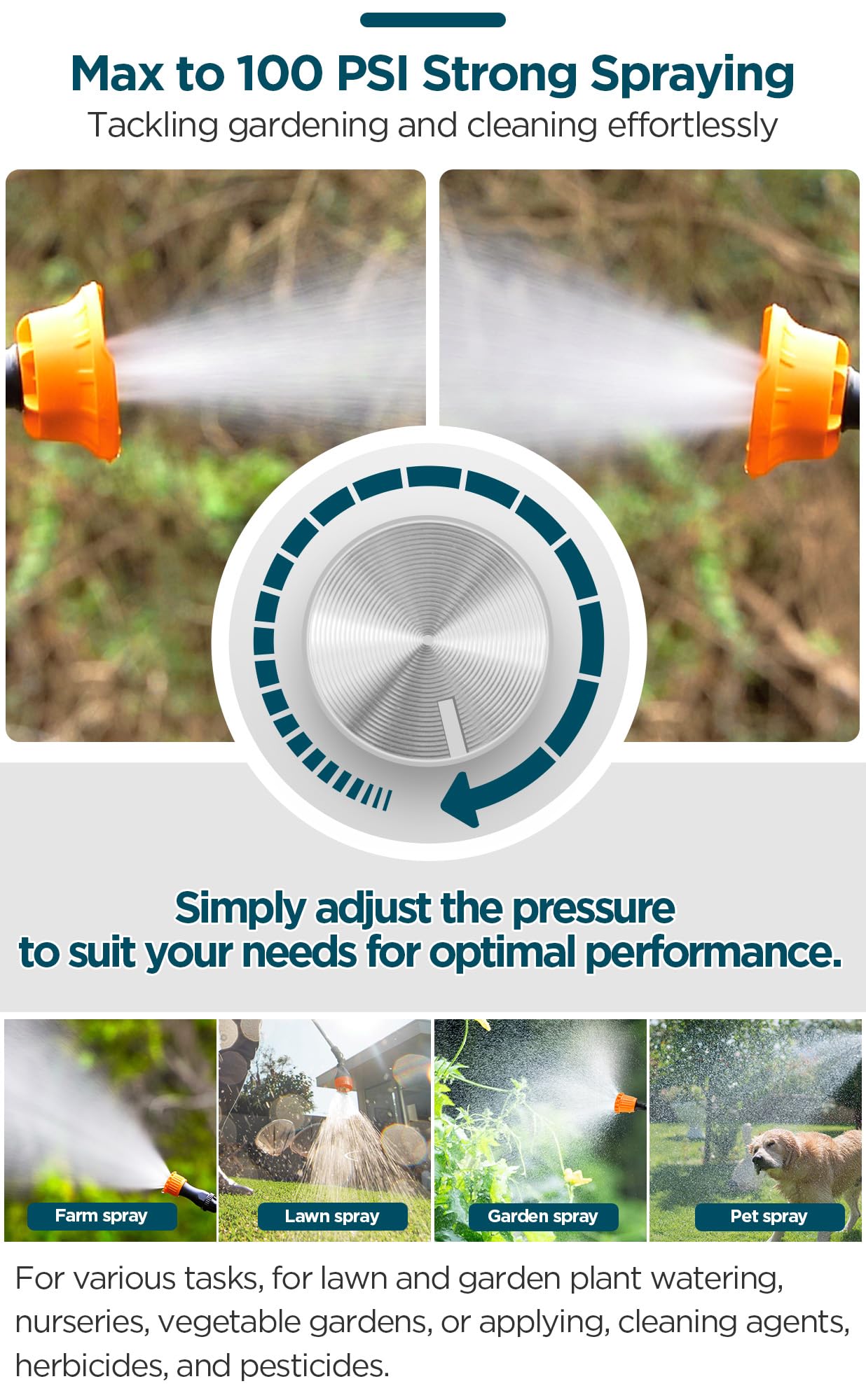 4 Gallon Battery Powered Backpack Sprayer with Mixer