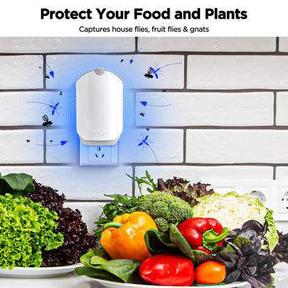 Refill Cartridge Kit Replacement Compatible with ZEVO M364 and ZEVO Max Plug-in Light Flying Insect Trap Refill for Indoors Refill Replacement Sticky Pads for Bug Catcher