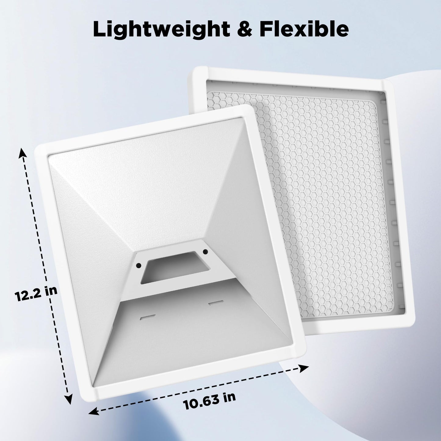 Starlink Mini Protective Case Silicone Cover, Liquid Silicone Case for Starlink Mini Satellite Dish, Waterproof Starlink Accessories Full Cover Shell with Anti-Scratch Protection