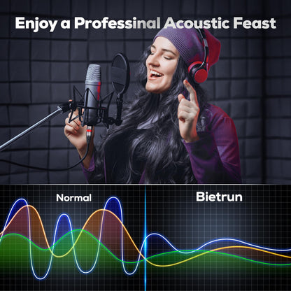 XLR Cables 25FT/8M 2 Packs, Premium Heavy Duty Balanced Microphone Cable with 3-Pin XLR Male to Female Microphone Cord Connector Compatible with Microphones,Mixer,Speaker Systems,Preamps and More