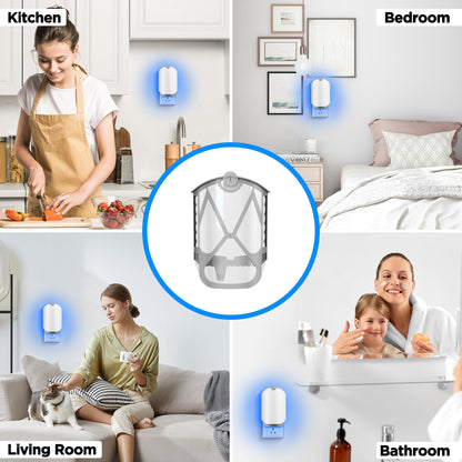 Refill Cartridge Kit Replacement Compatible with ZEVO M364 and ZEVO Max Plug-in Light Flying Insect Trap Refill for Indoors Refill Replacement Sticky Pads for Bug Catcher