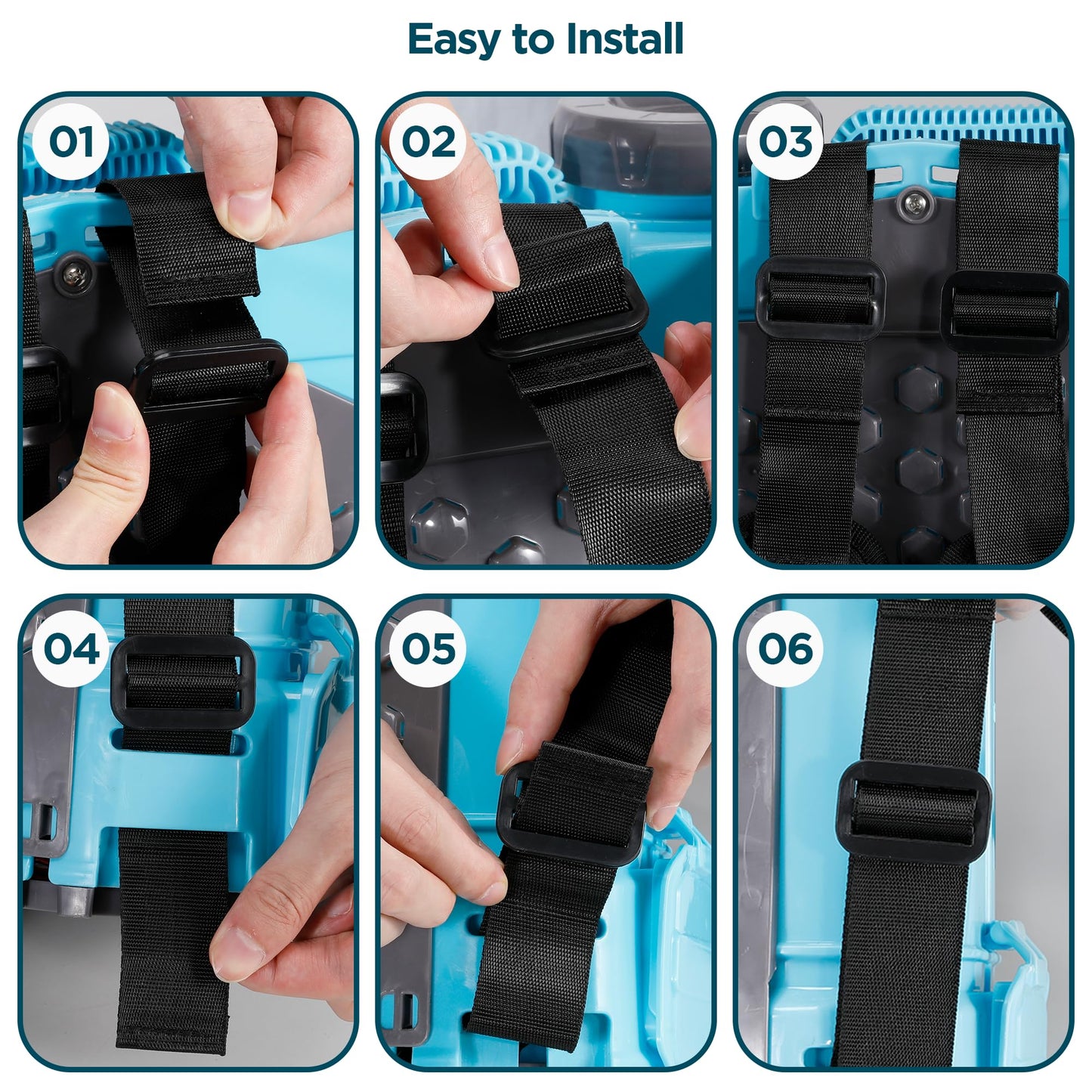 Backpack Sprayer Replacement Straps, Compatiable with PH02 PH03 & Others Battery Powered Backpack Sprayer 4 Gallon