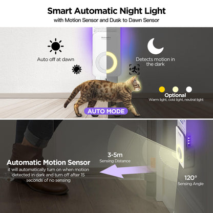 Fly Traps Indoors, Gnat Traps for House Indoor with Night Light, 3-in-1 UV/Blue/Yellow Light Plug-in Flying Insect Traps, Fruit Fly Killer, NAT Killer, Get Rid of Gnat Infestation