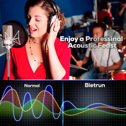 XLR Cables, Premium Heavy Duty Balanced Microphone Cable with 3-Pin XLR Male to Female Microphone Cord Connector Compatible with Microphones,Mixer,Speaker Systems,Preamps and More